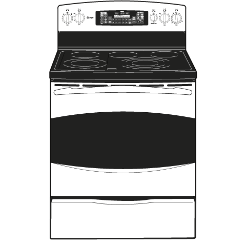 30" Free-Standing Convection Range PB905STSS, product image 7 of 8