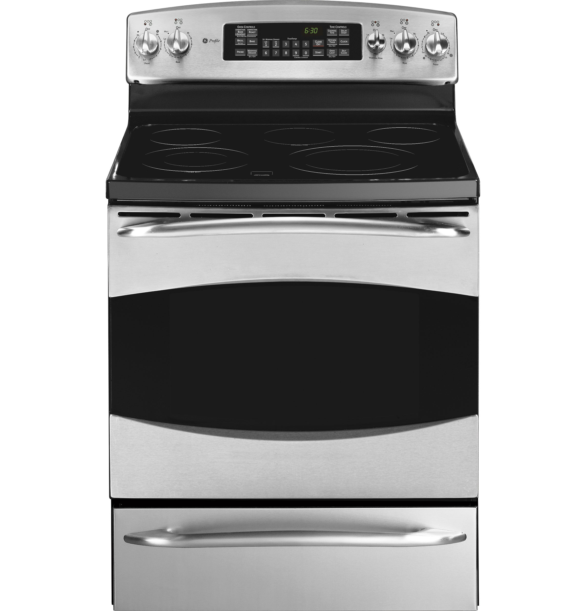 30" Free Standing Electric Range PB909SPSS, product image 2 of 4