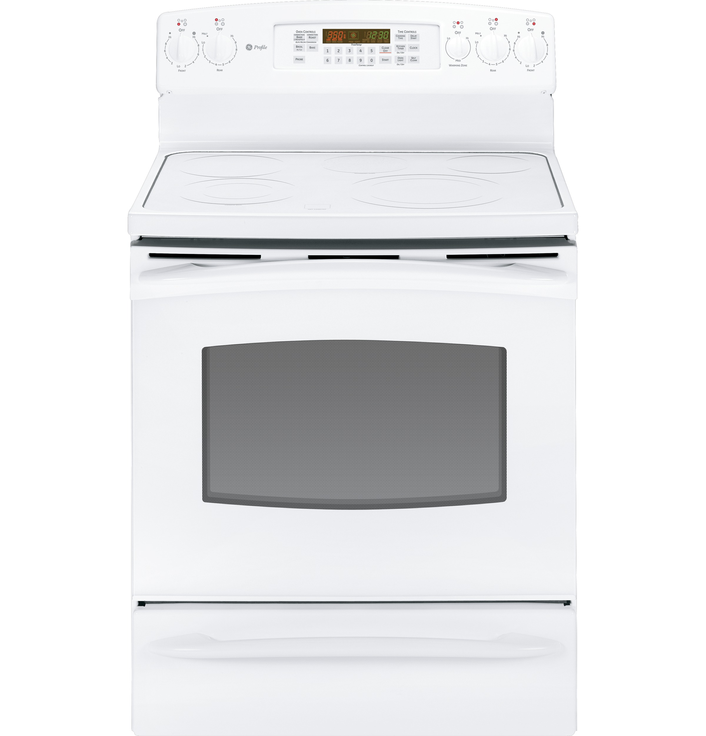 30" Free Standing Electric Range PB909TPWW