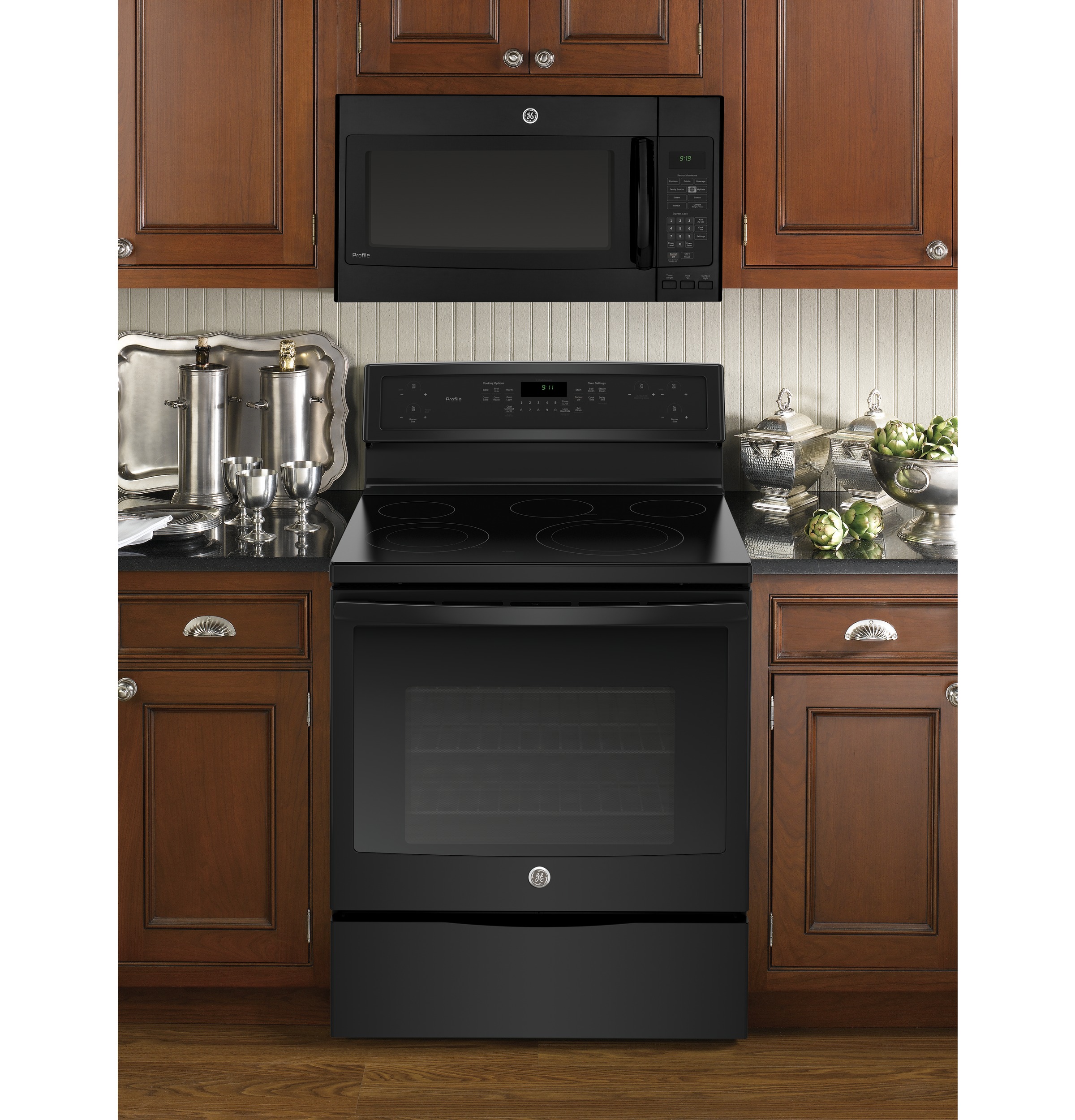 Series 30" Free-Standing Electric Convection Range PB911DJBB, product image 7 of 14