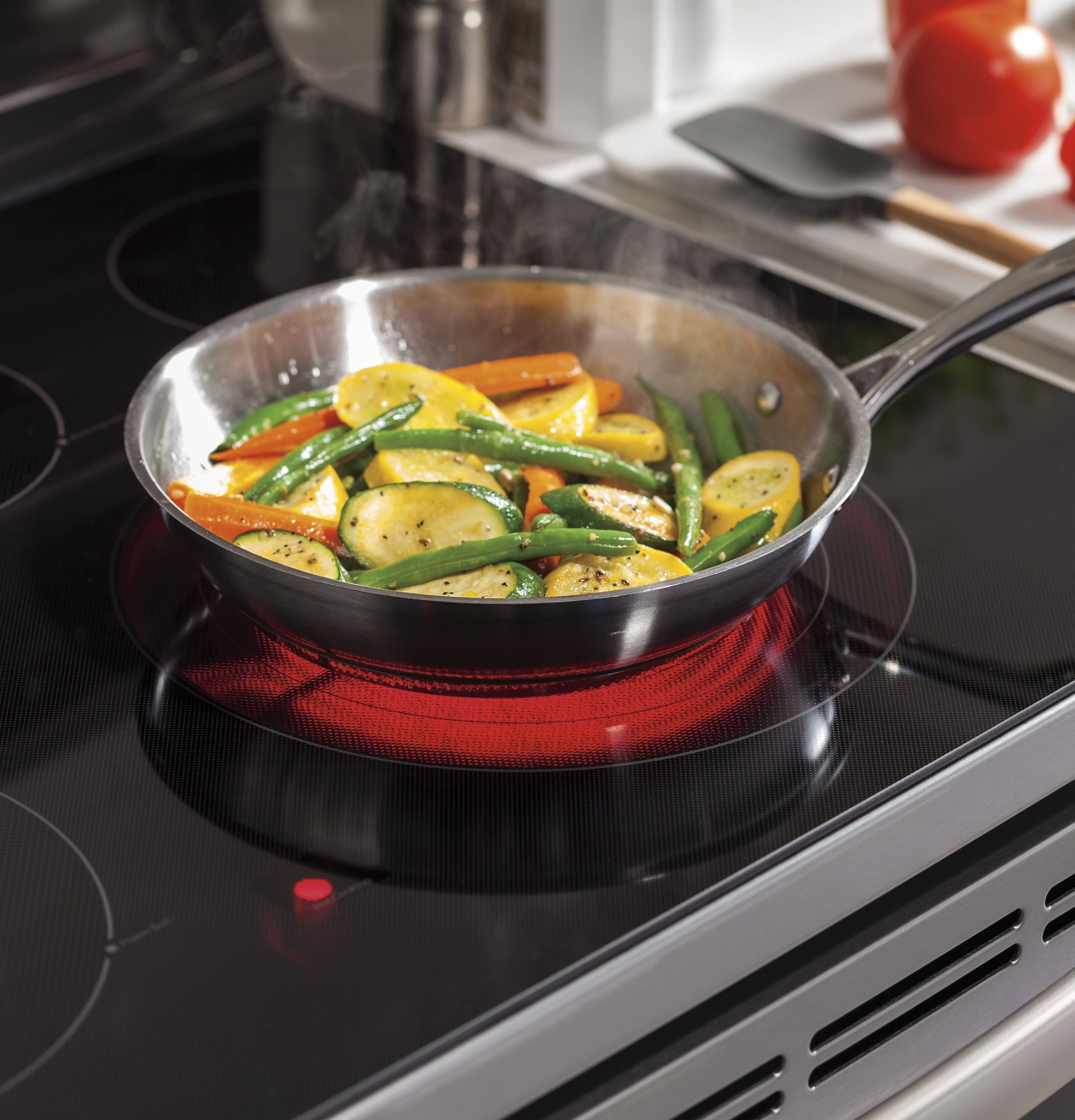 30" Free-Standing Electric Convection Range PB911SJSS, product image 8 of 22