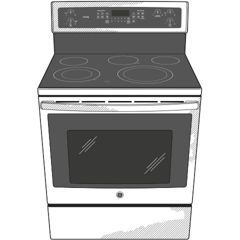 30" Free-Standing Electric Convection Range PB911SJSS, product image 22 of 22