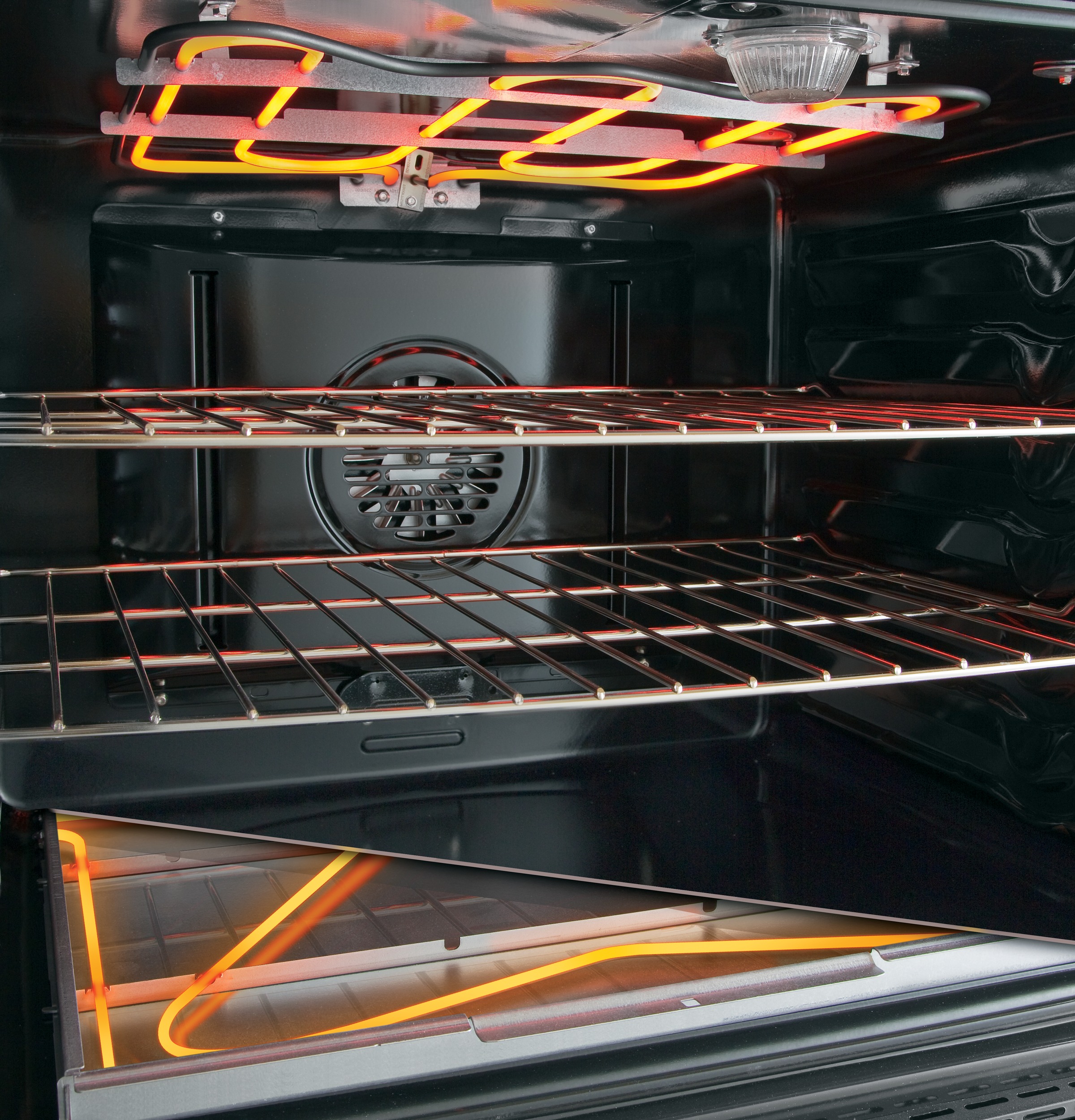 Series 30" Free-Standing Electric Convection Range with Warming Drawer PB930DHBB