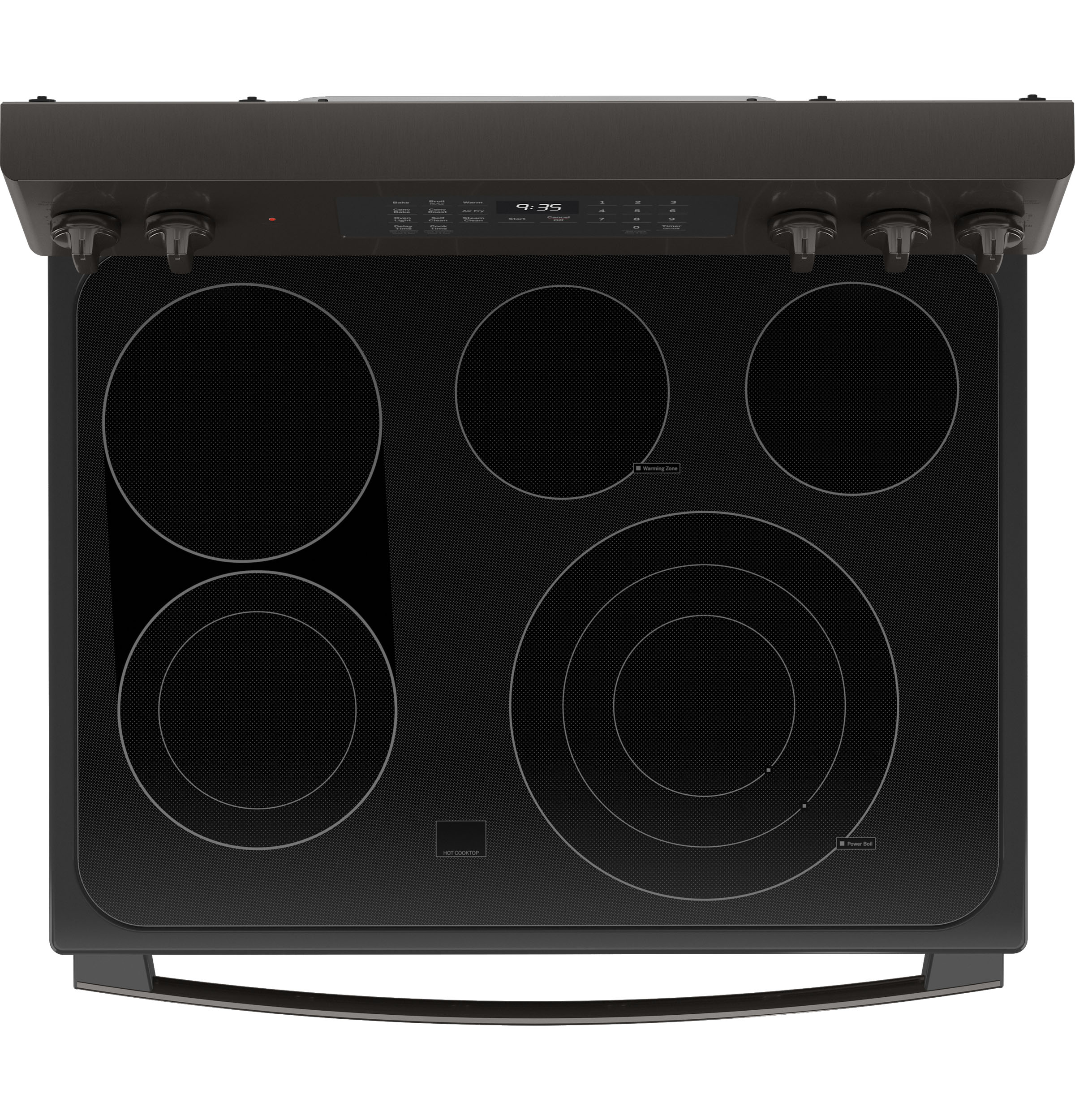 30" Smart Free-Standing Electric Convection Range with No Preheat Air Fry PB935BPTS, product image 5 of 9