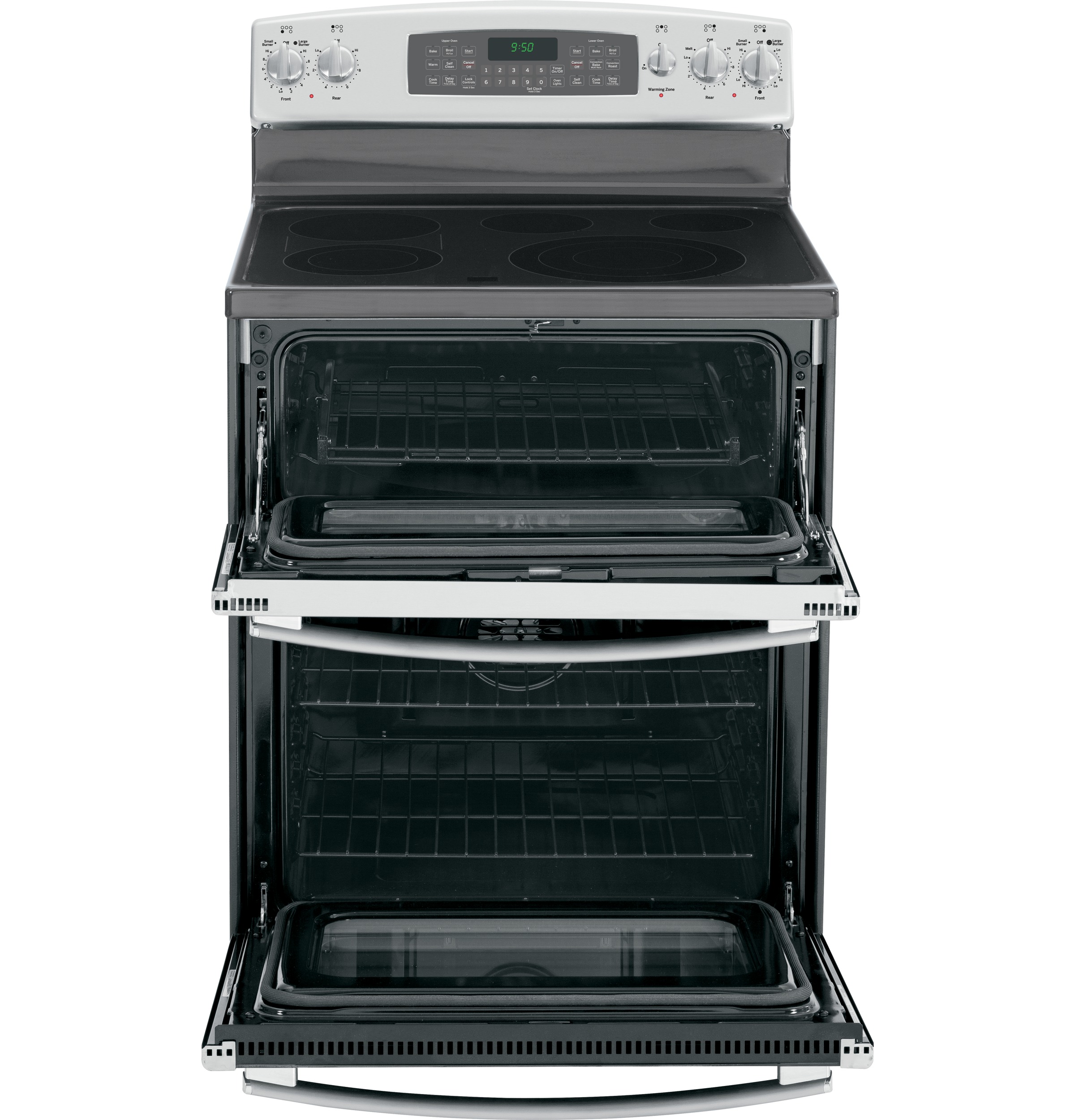 Series 30" Free-Standing Double Oven Range with Convection PB950SFSS, product image 11 of 22