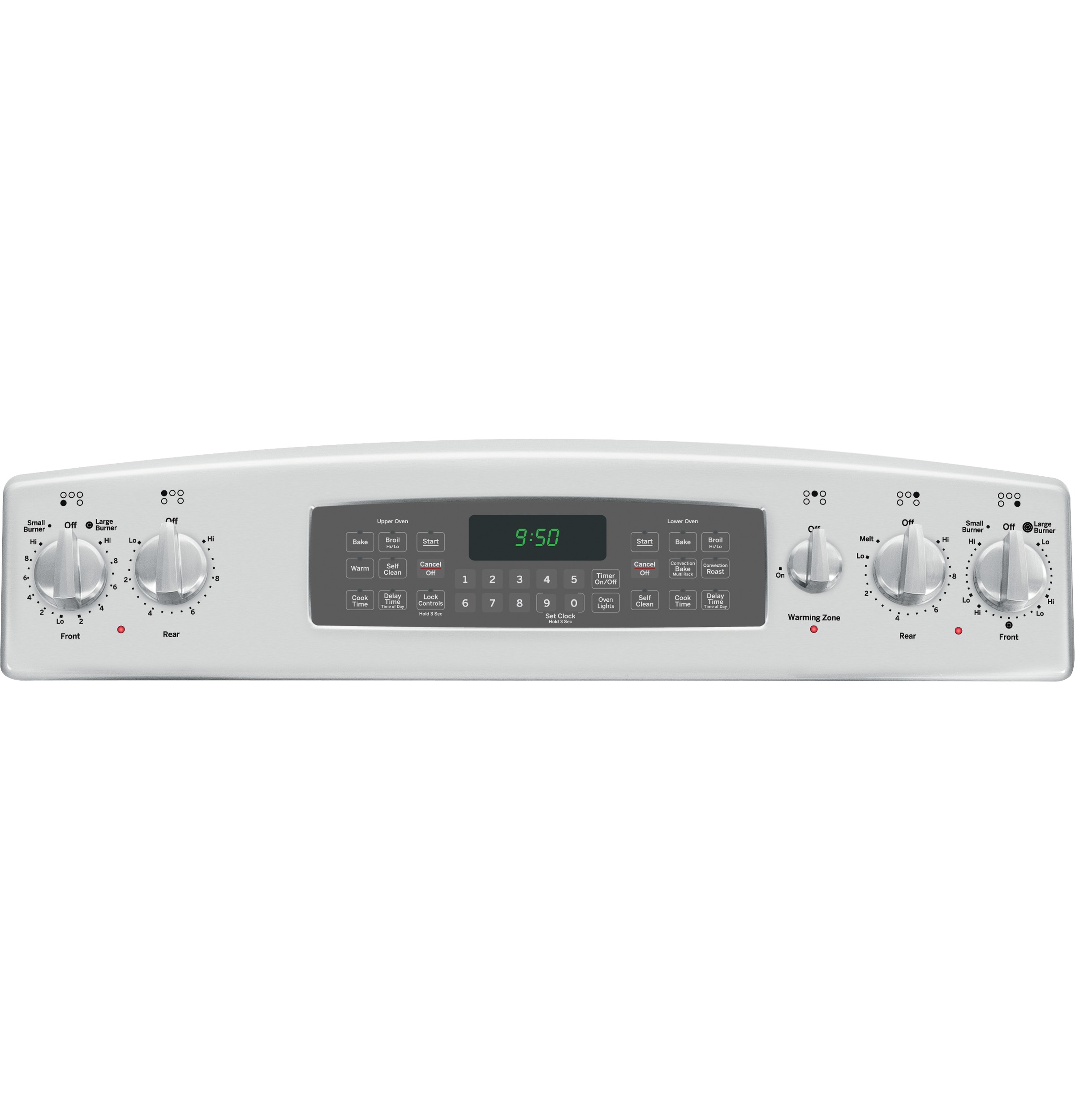 Series 30" Free-Standing Double Oven Range with Convection PB950SFSS, product image 17 of 22