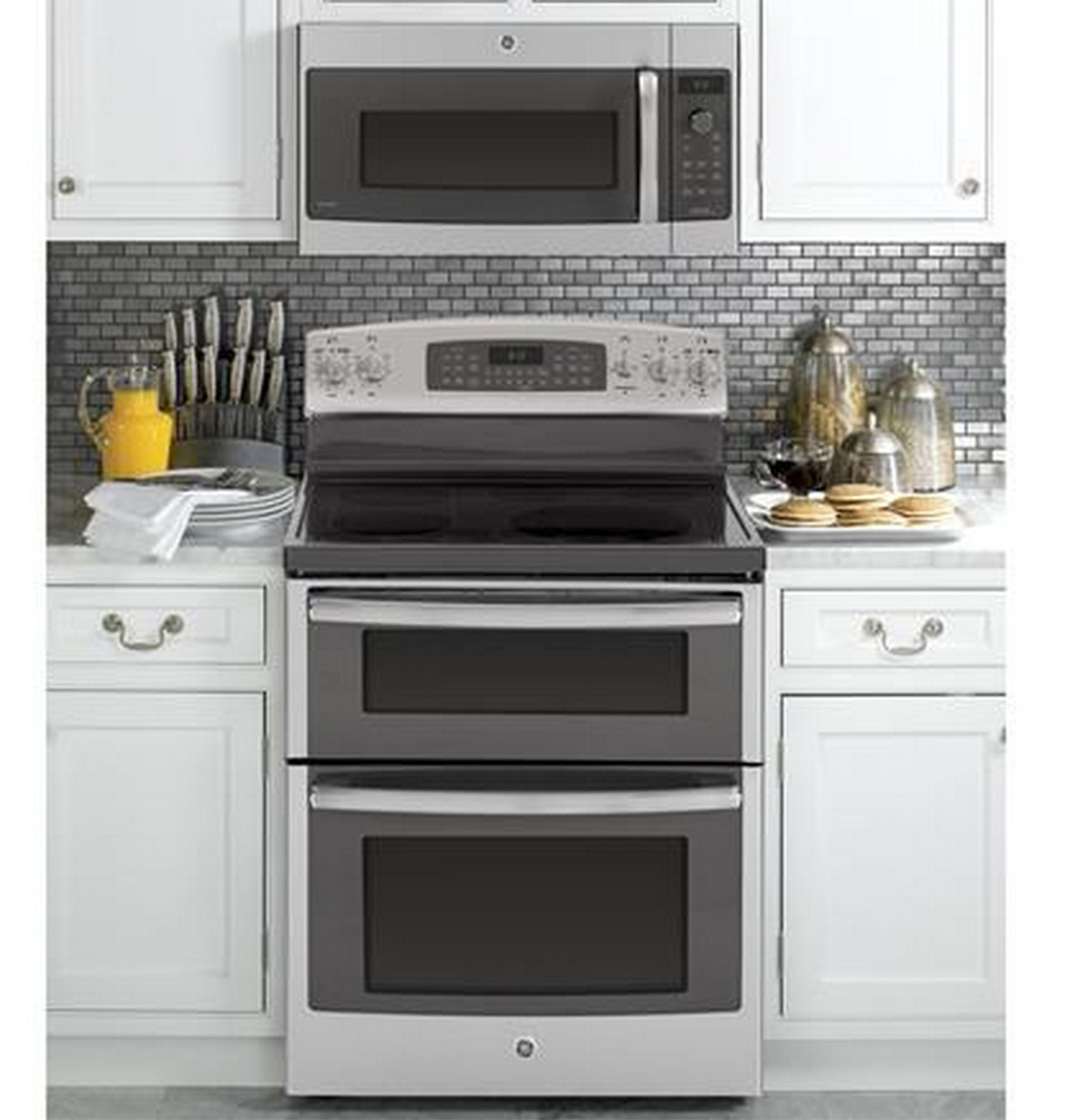 Series 30" Free-Standing Double Oven Range with Convection and Easy Load Drawer PB955SFSS