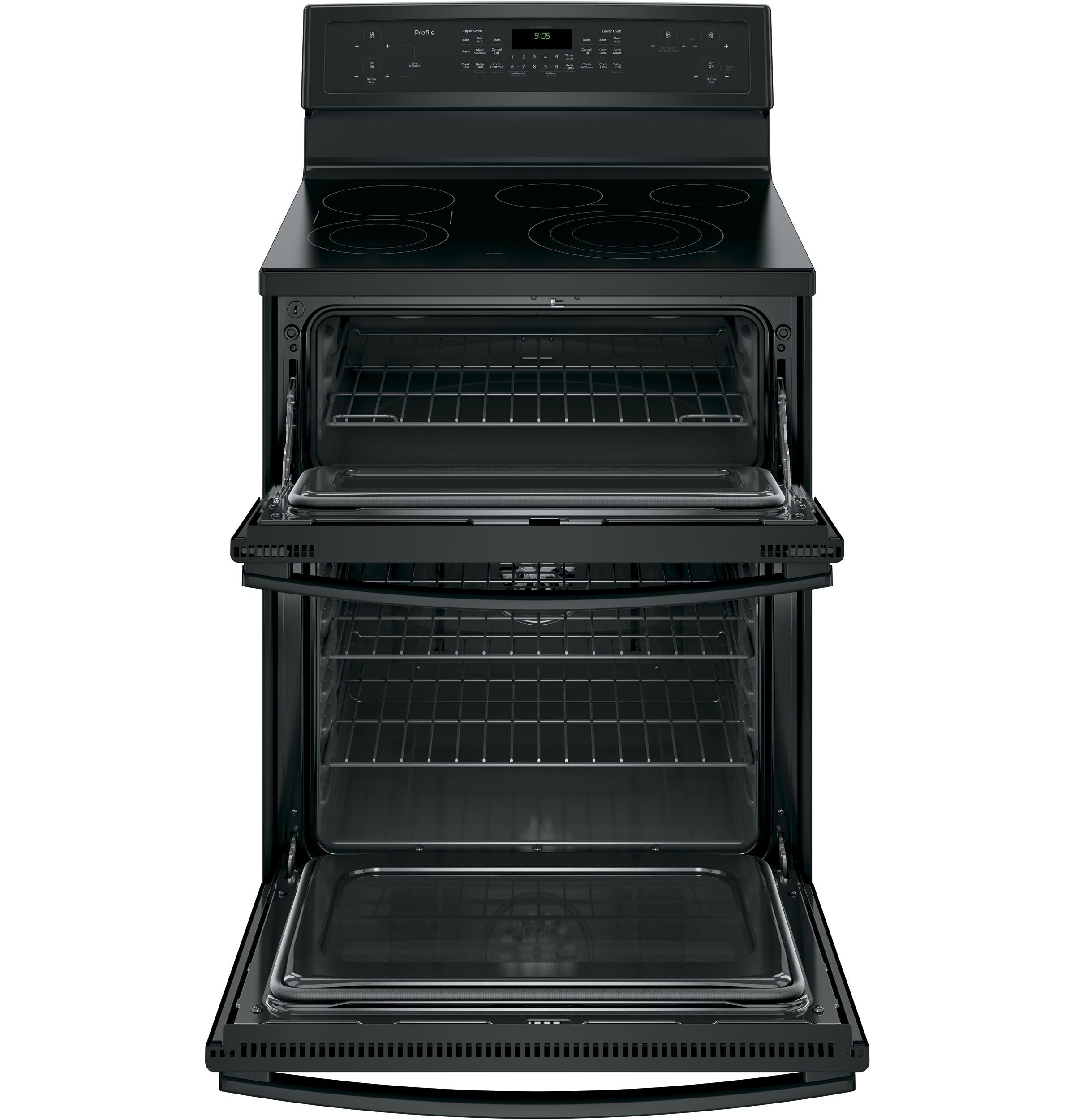 Series 30" Free-Standing Electric Double Oven Convection Range PB960DJBB, product image 3 of 13