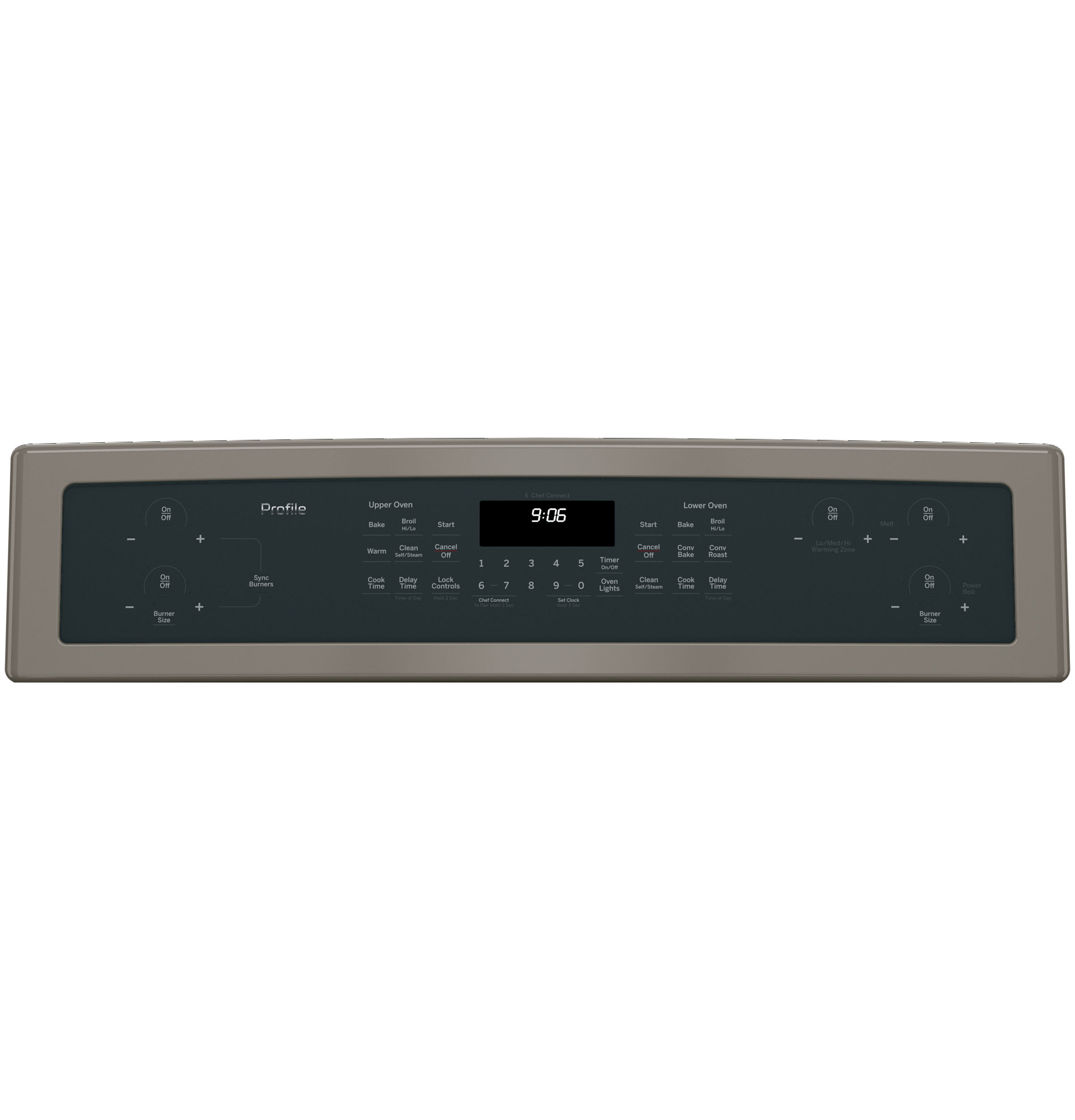 30" Free-Standing Electric Double Oven Convection Range PB960EJES, product image 2 of 13
