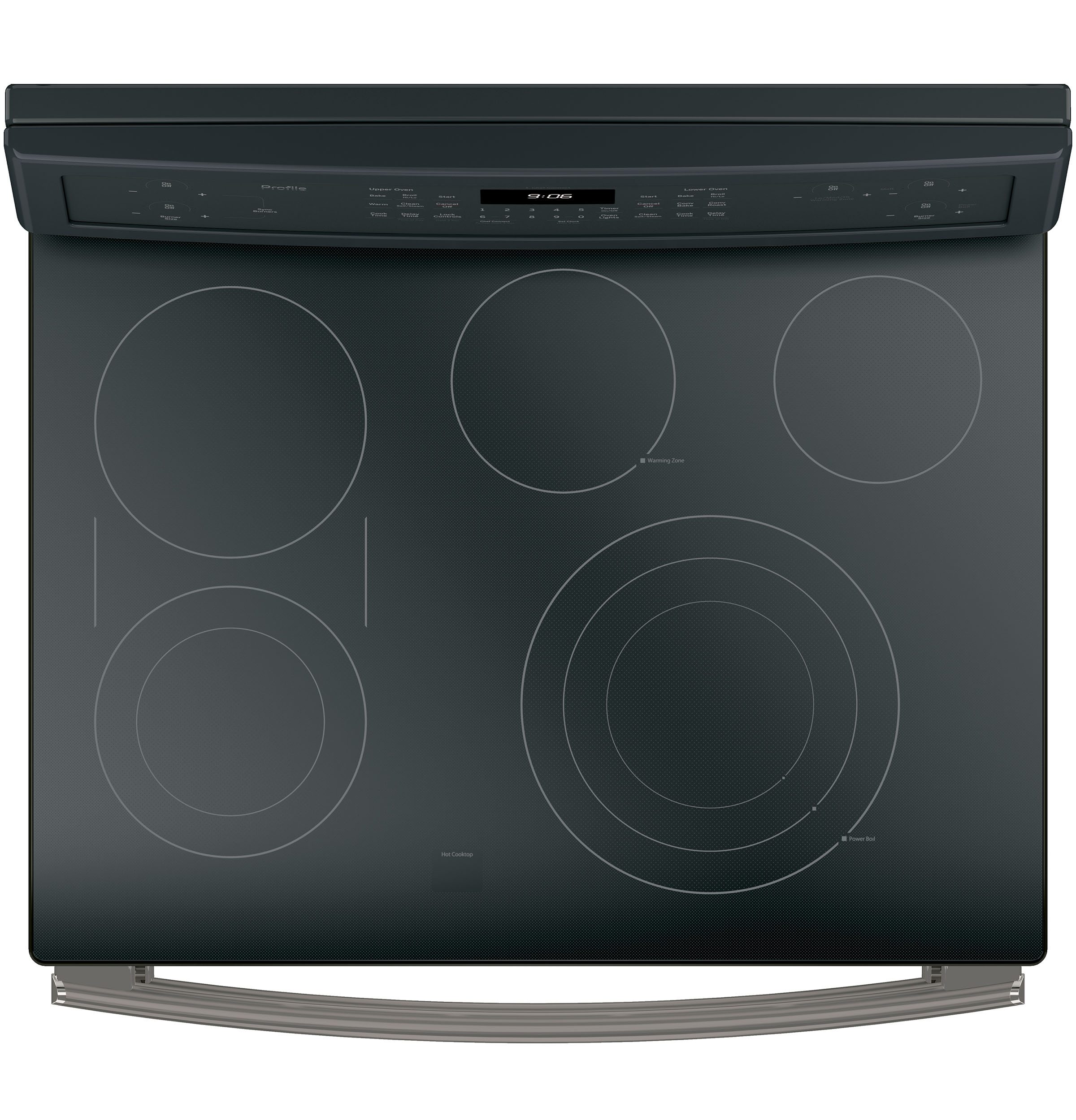 30" Free-Standing Electric Double Oven Convection Range PB960FJDS, product image 2 of 9