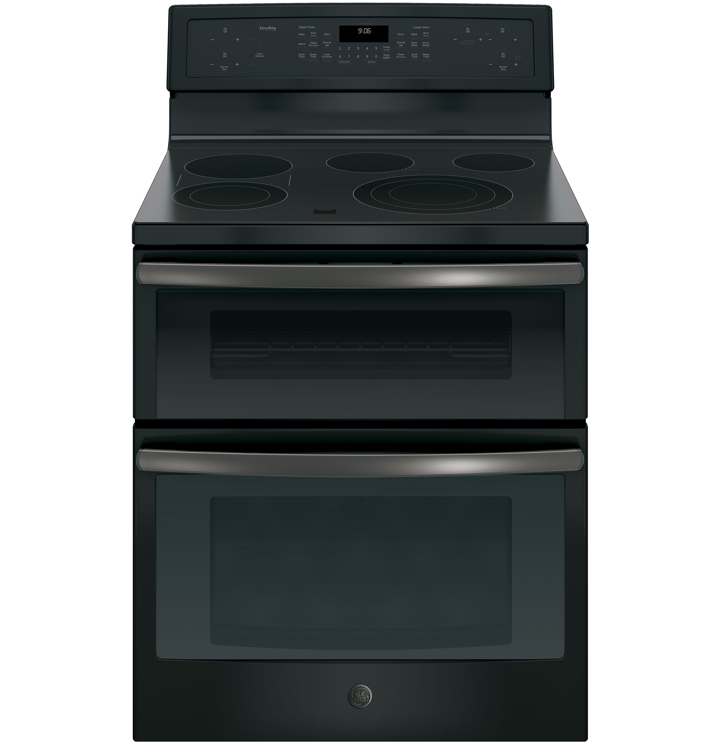 30" Free-Standing Electric Double Oven Convection Range PB960FJDS, product image 7 of 9