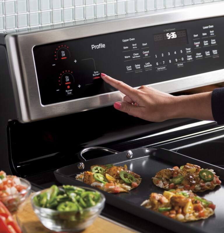 30" Free-Standing Electric Double Oven Convection Range PB960SJSS, product image 7 of 19