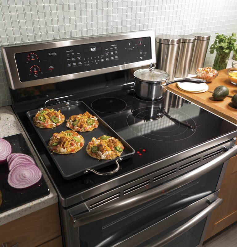 30" Free-Standing Electric Double Oven Convection Range PB960SJSS, product image 8 of 19