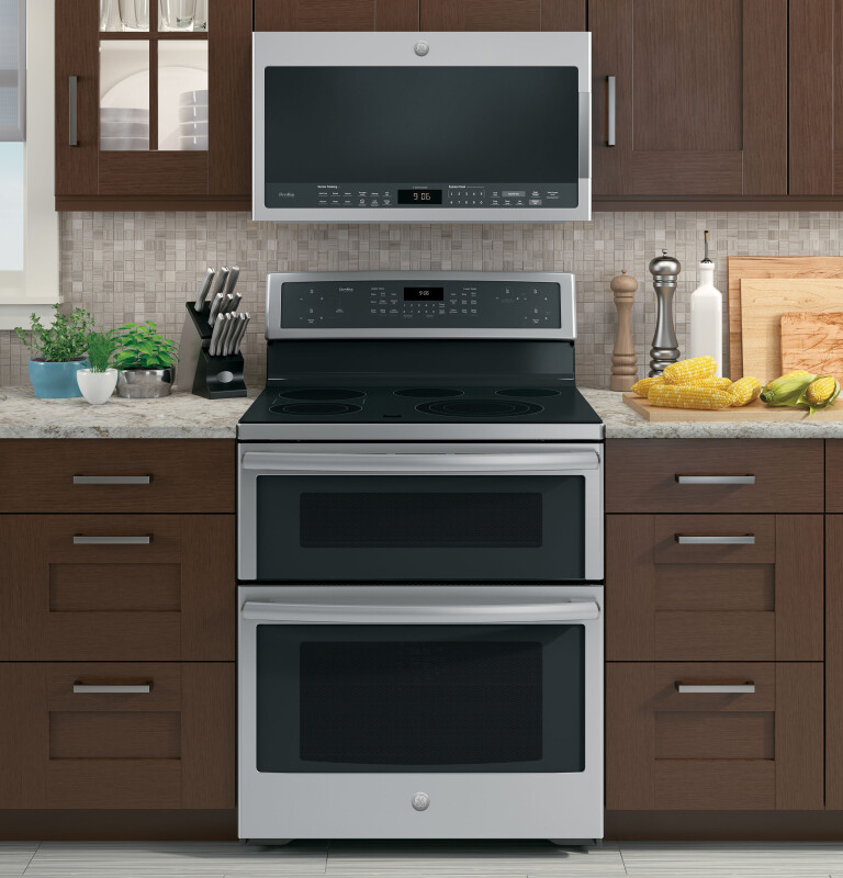 30" Free-Standing Electric Double Oven Convection Range PB960SJSS, product image 16 of 19