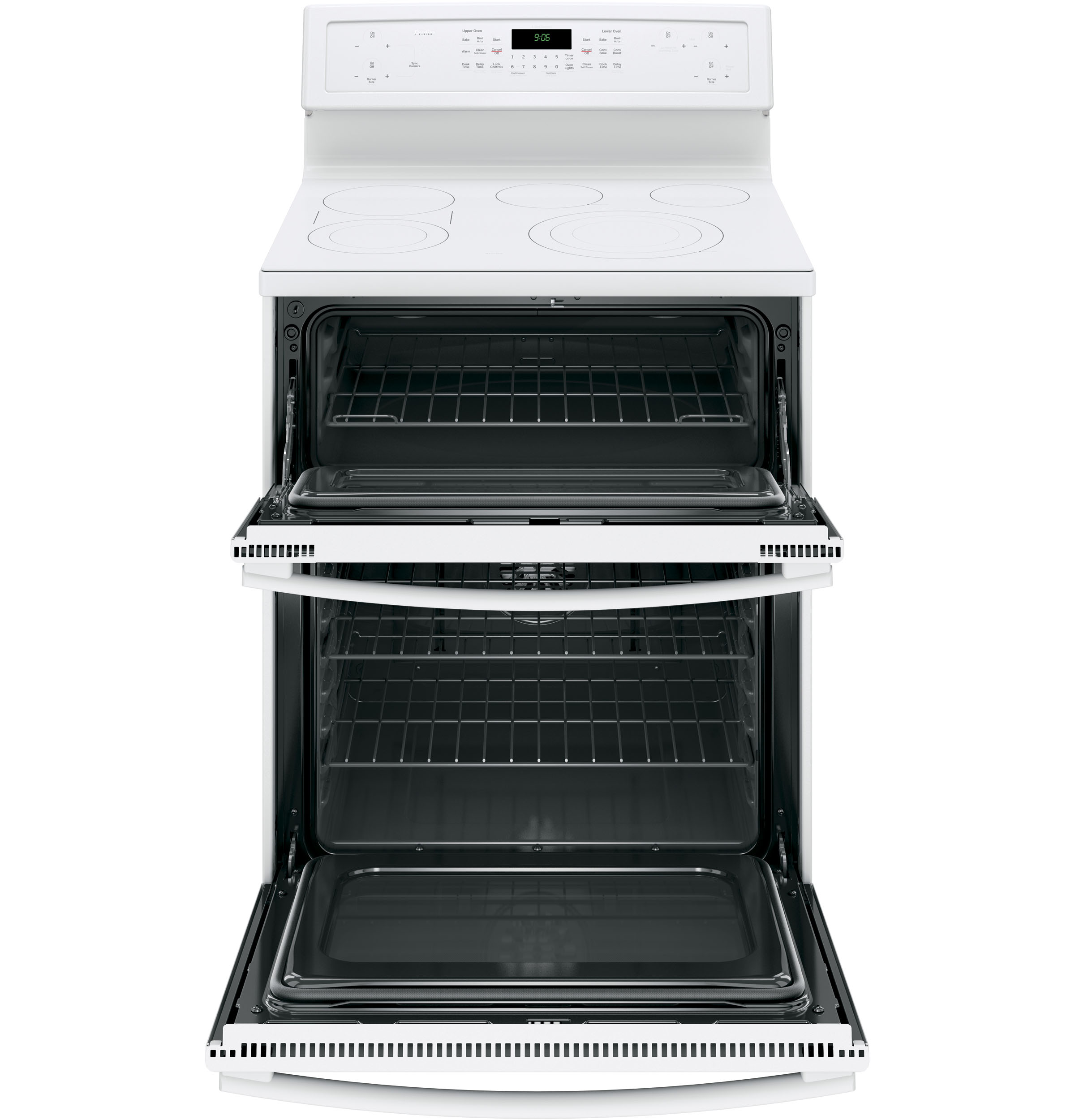 Series 30" Free-Standing Electric Double Oven Convection Range PB960TJWW, product image 3 of 18