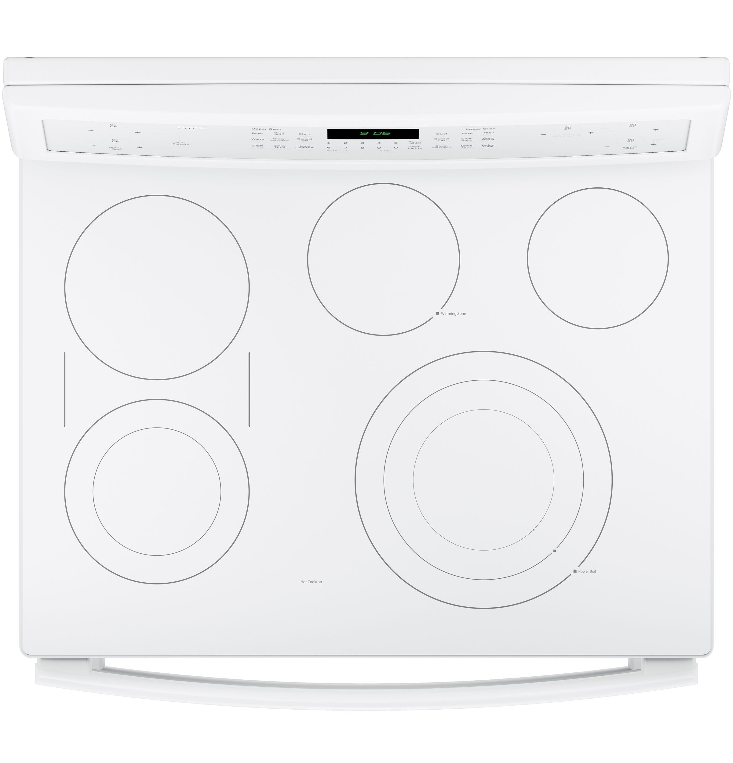 Series 30" Free-Standing Electric Double Oven Convection Range PB960TJWW, product image 6 of 18