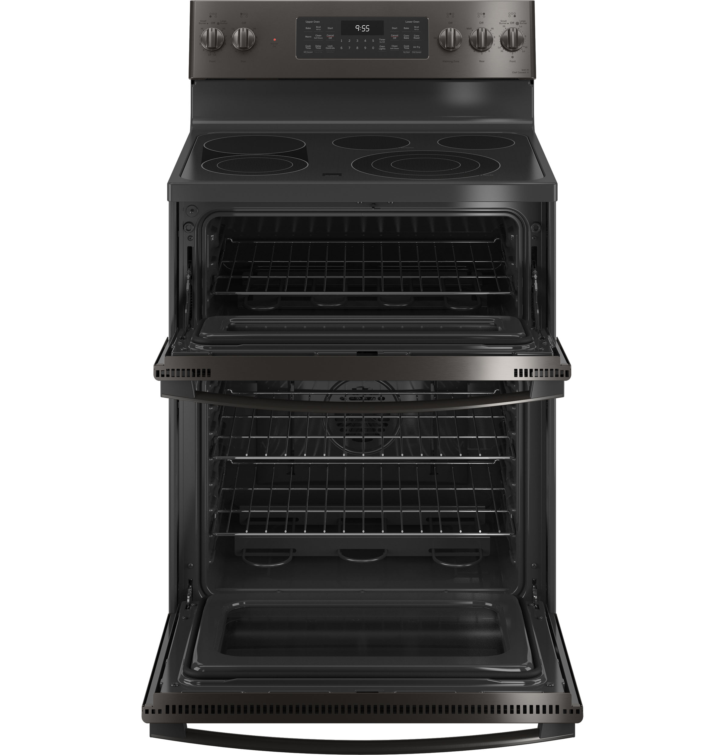 30" Smart Free-Standing Electric Double Oven Convection Range with No Preheat Air Fry view 2