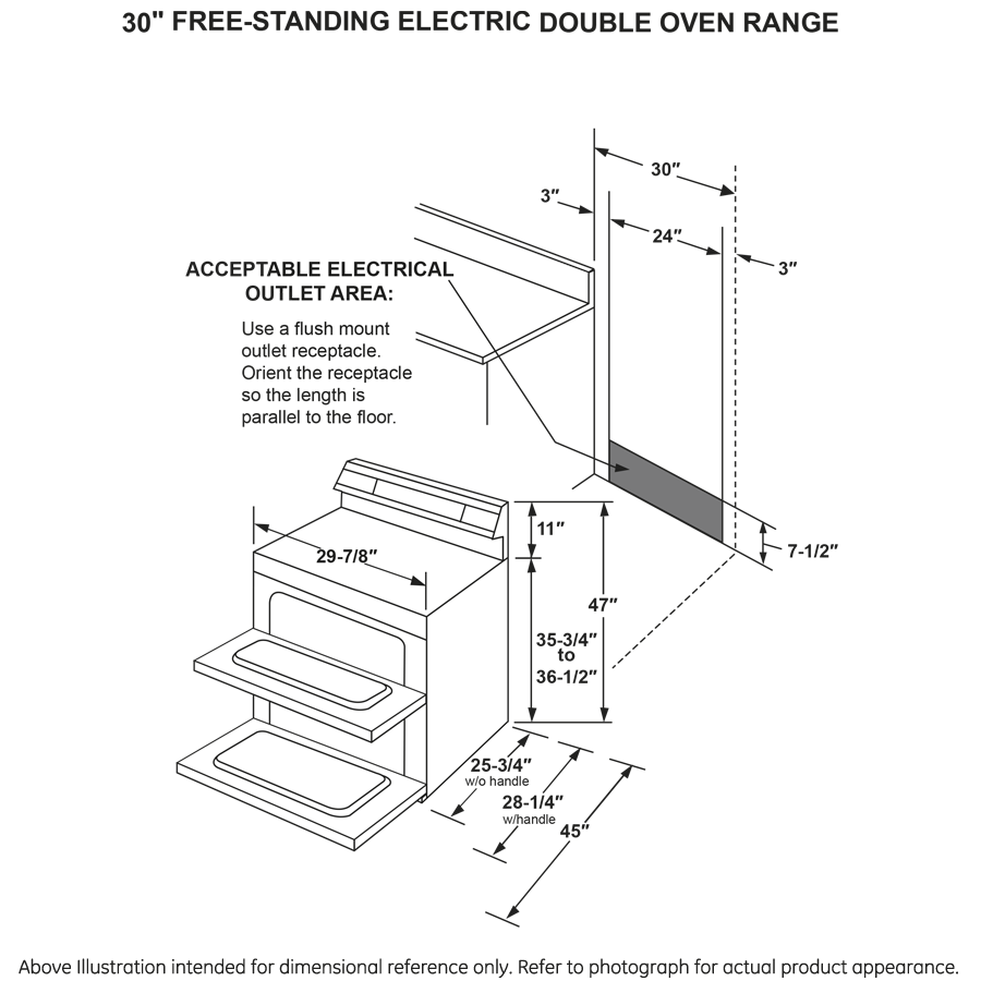 30" Smart Free-Standing Electric Double Oven Convection Range with No Preheat Air Fry view 8