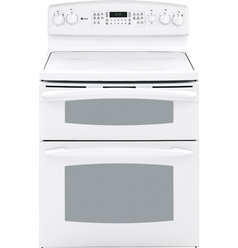 30" Free-Standing Double Oven Range PB970TMWW, product image 2 of 6