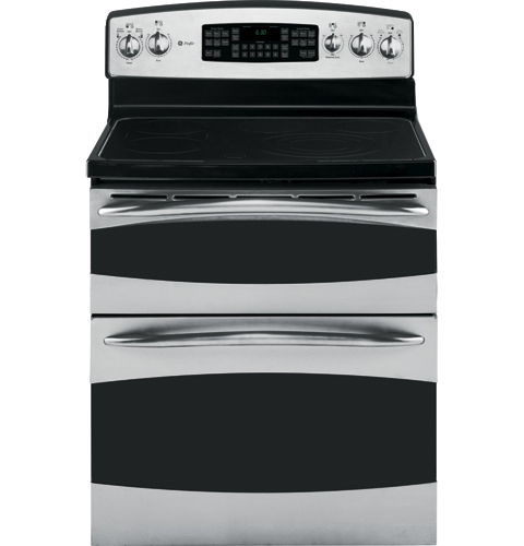 30" Free-Standing Double Oven Range PB975SMSS, product image 2 of 13