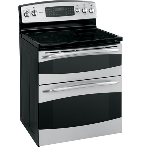 30" Free-Standing Double Oven Range PB975SMSS, product image 4 of 13