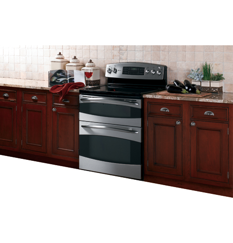 30" Free-Standing Double Oven Range PB975SMSS, product image 7 of 13
