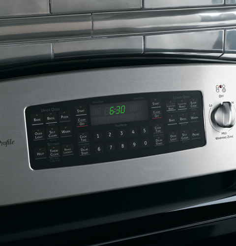 30" Free-Standing Double Oven Range PB975SMSS, product image 10 of 13