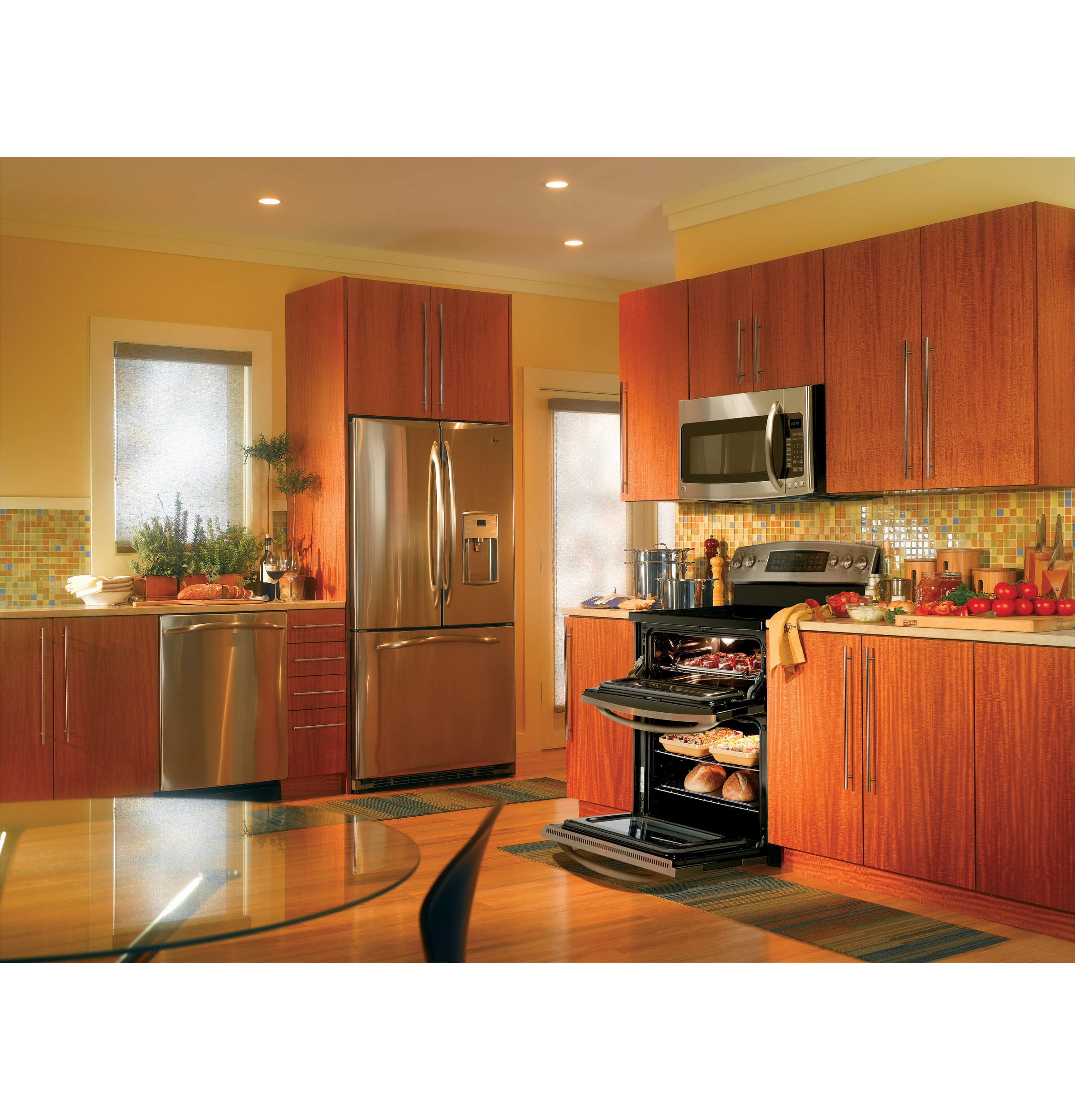 30" Free-Standing Double Oven Range PB975STSS