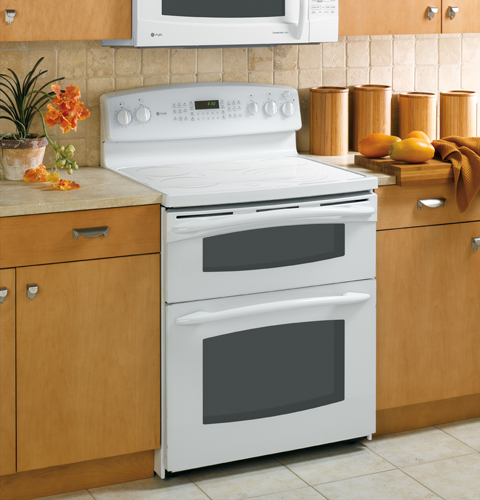 30" Free-Standing Double Oven Range PB975TMWW