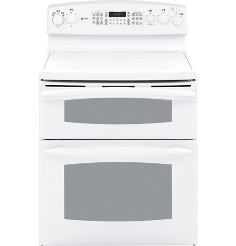 30" Free-Standing Double Oven Range PB975TMWW, product image 2 of 6