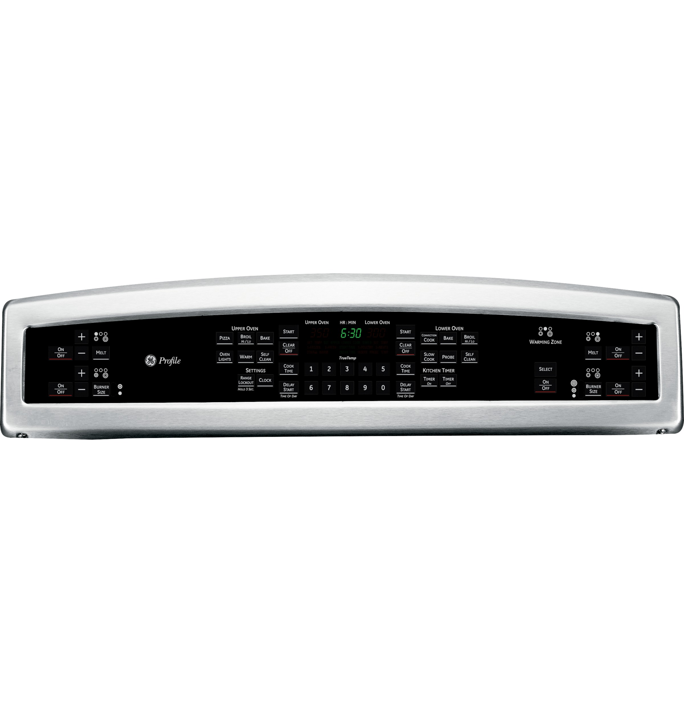 30" Free-Standing Double Oven Range PB978STSS, product image 3 of 9