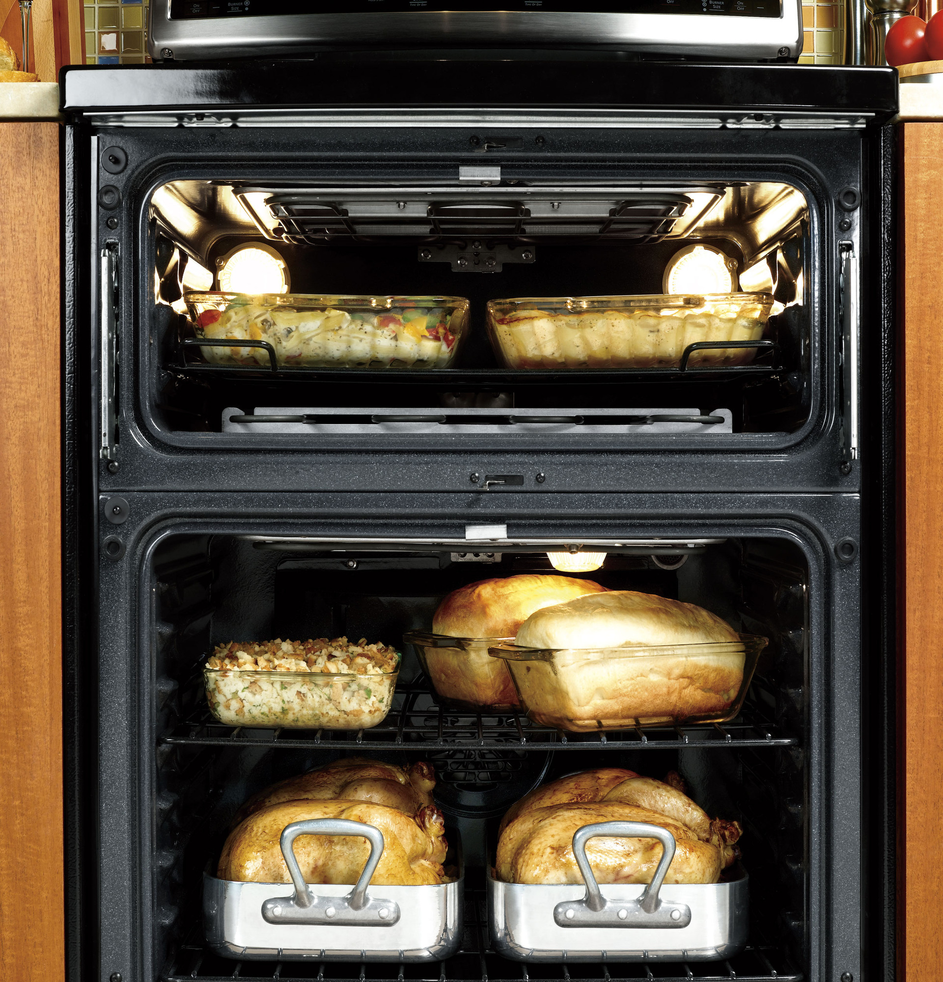 30" Free-Standing Double Oven Range PB979SPSS, product image 6 of 11