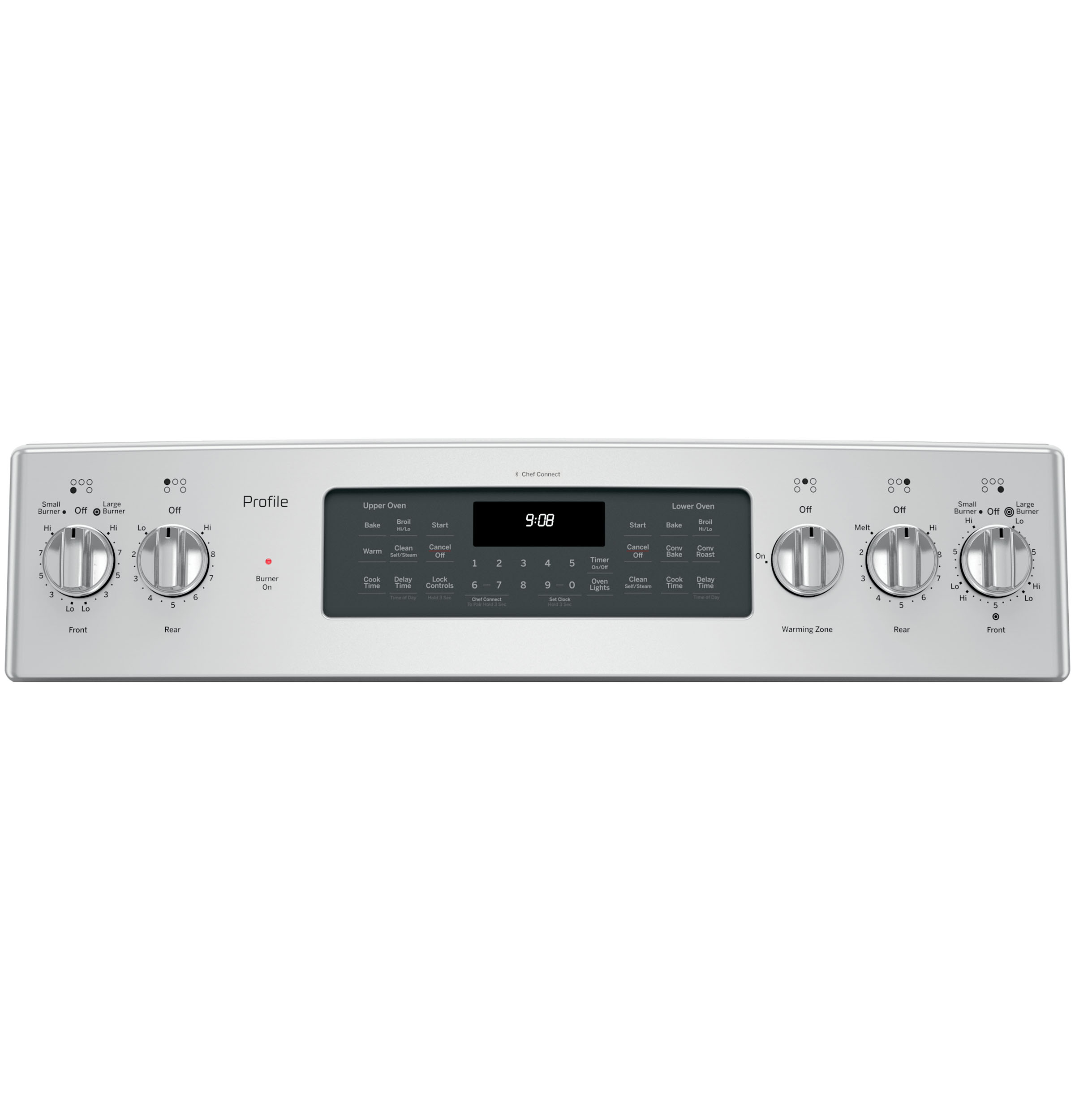 30" Free-Standing Double Oven Convection Range PB980SJSS, product image 2 of 13