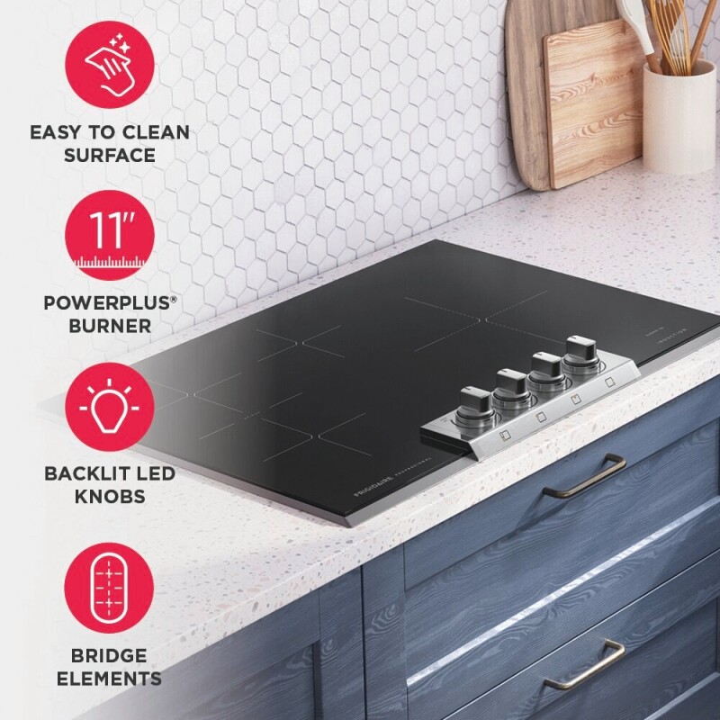 30"Pro Induction Cooktop view 4