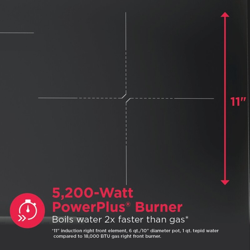 30"Pro Induction Cooktop view 5