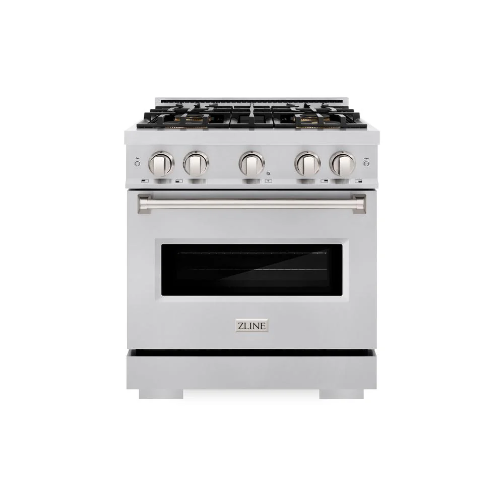 30 In. 4.2 Cu. Ft. Classic Dual Fuel Range With 4 Burner Duopro™ Cooktop And Electric Convection Oven In Stainless Steel PCDR30