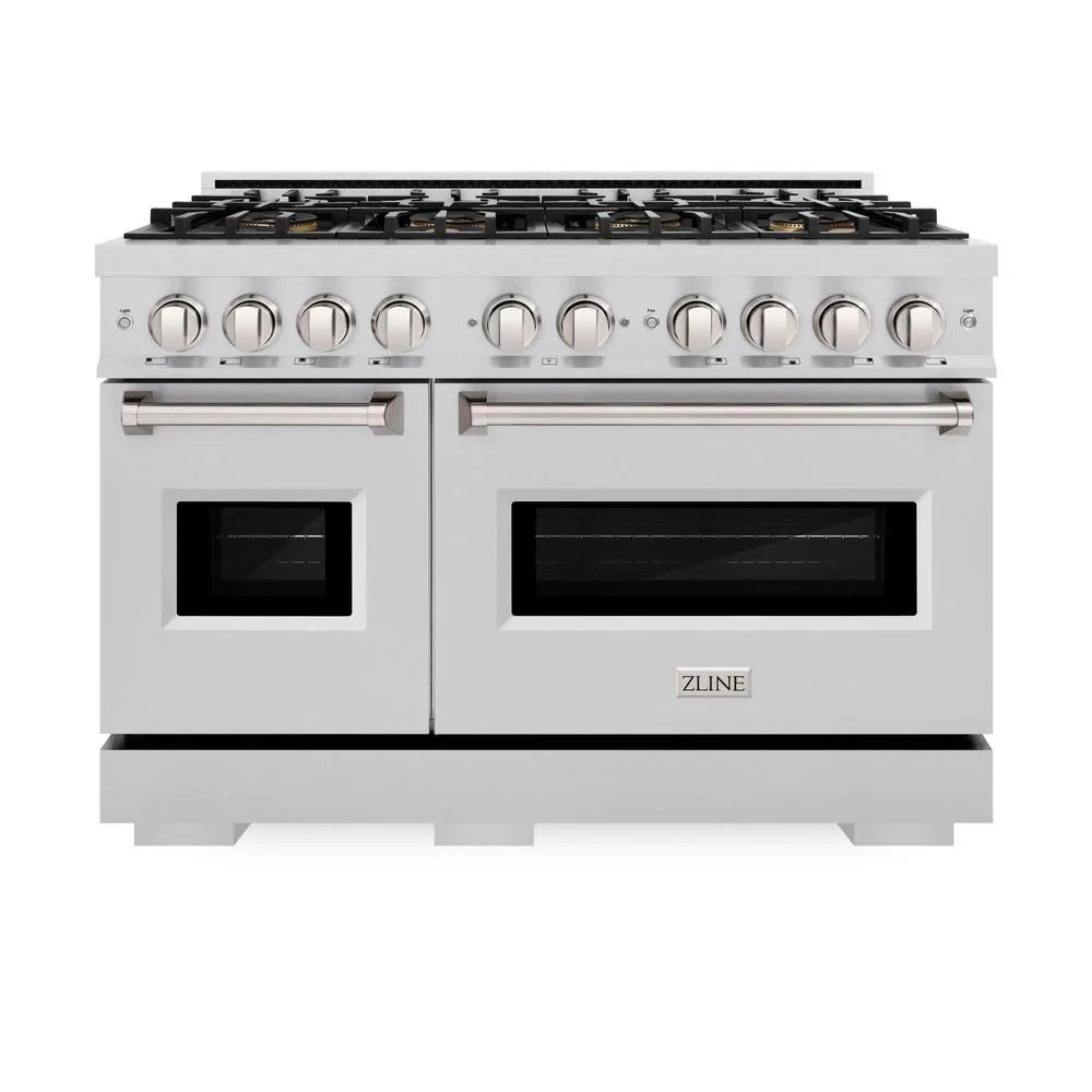 48 In. 6.7 Cu. Ft. Classic Dual Fuel Range With 8 Burner Duopro™ Cooktop And Dual Ovens In Stainless Steel PCDR48