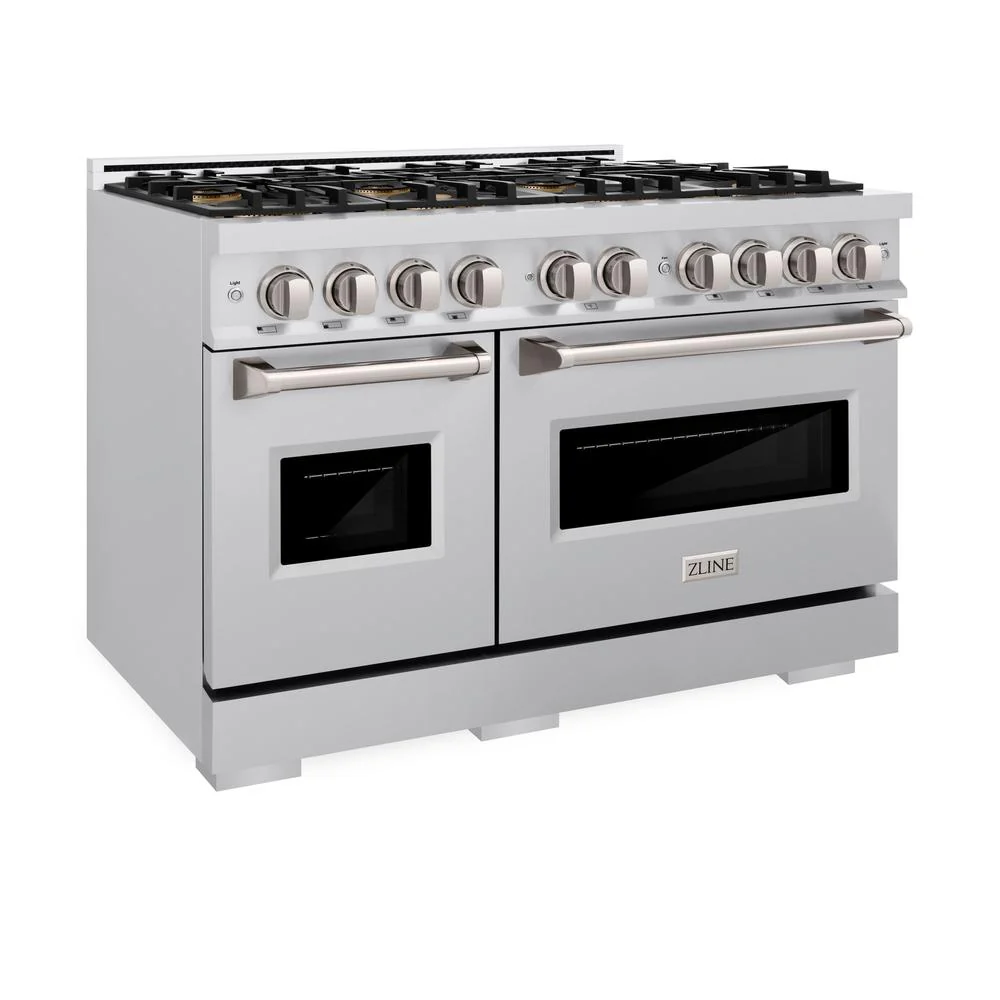 48 In. 6.7 Cu. Ft. Classic Dual Fuel Range With 8 Burner Duopro™ Cooktop And Dual Ovens In Stainless Steel PCDR48