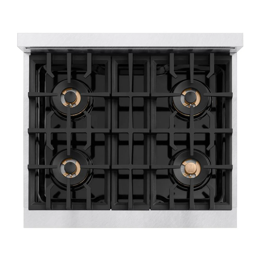 30 In. 4.2 Cu. Ft. Classic Dual Fuel Range With 4 Burner Duopro™ Cooktop And Electric Convection Oven In Satin Stainless Steel PCDRS30