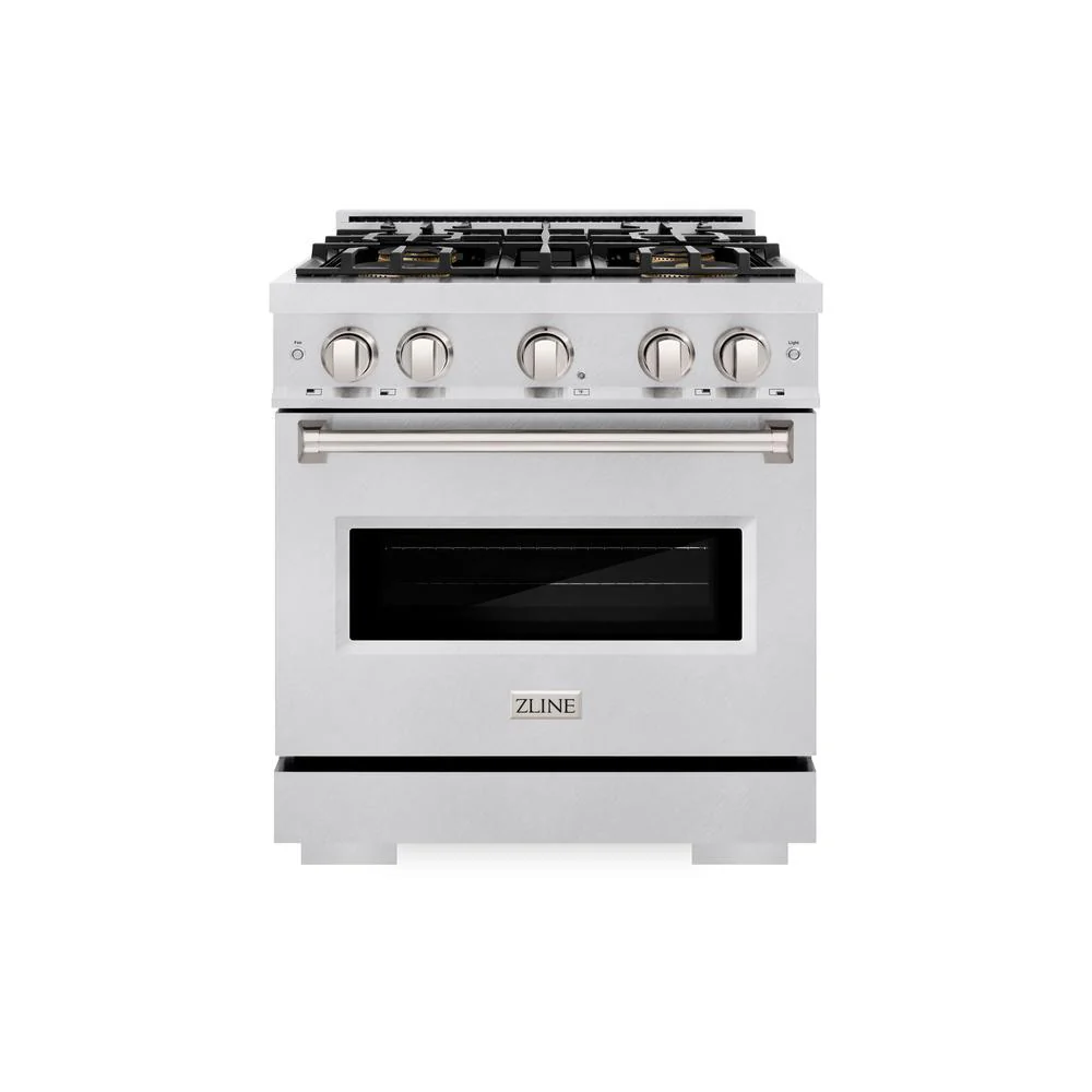 30 In. 4.2 Cu. Ft. Classic Dual Fuel Range With 4 Burner Duopro™ Cooktop And Electric Convection Oven In Satin Stainless Steel PCDRS30
