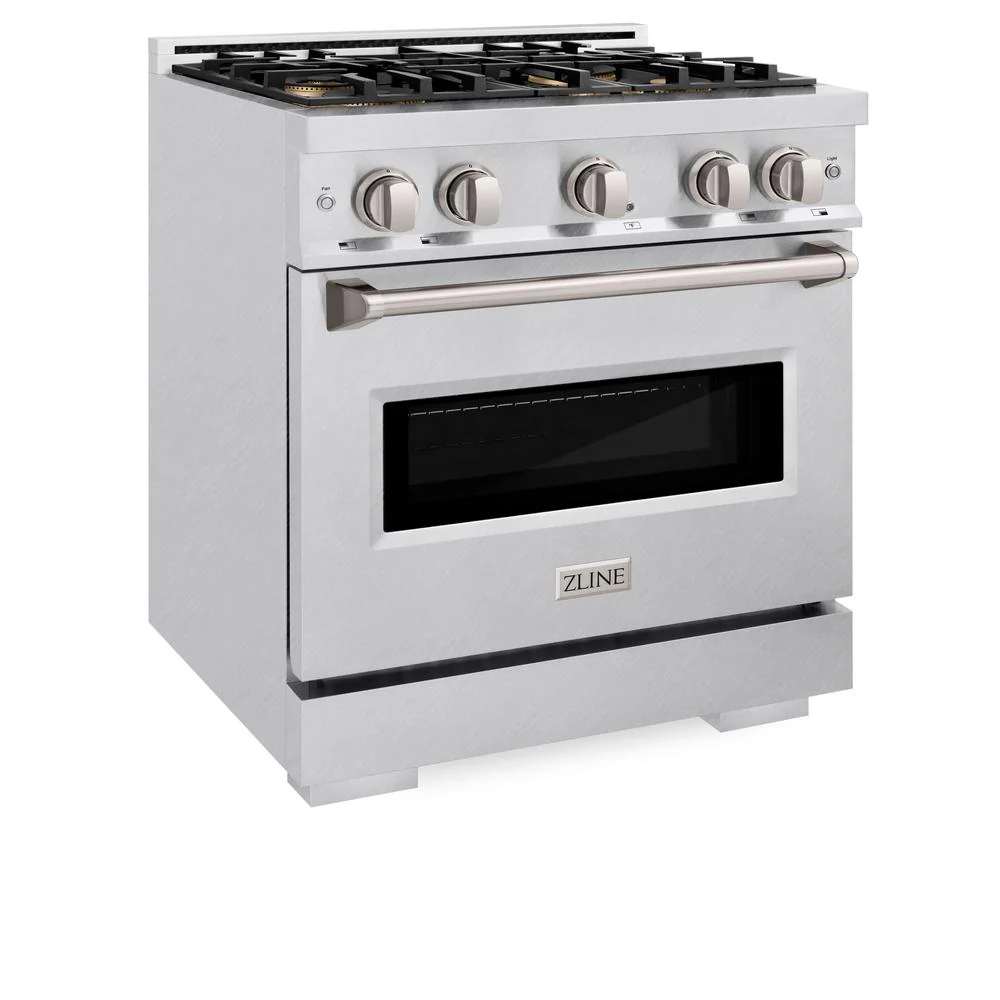 30 In. 4.2 Cu. Ft. Classic Dual Fuel Range With 4 Burner Duopro™ Cooktop And Electric Convection Oven In Satin Stainless Steel PCDRS30