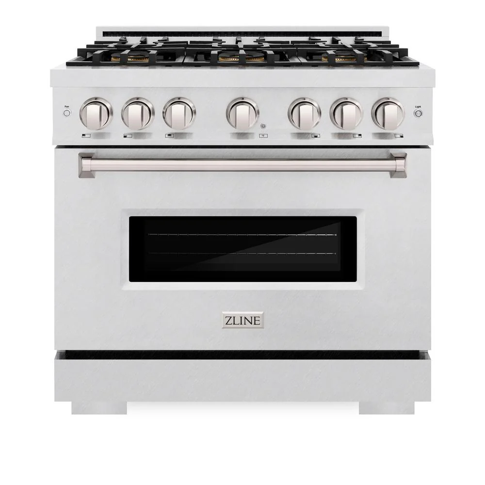 36 In. 5.2 Cu. Ft. Classic Dual Fuel Range With 6 Burner Duopro™ Cooktop And Electric Convection Oven In Satin Stainless Steel PCDRS36