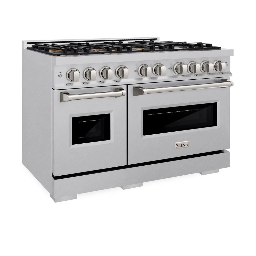 48 In. 6.7 Cu. Ft. Classic Dual Fuel Range With 8 Burner Duopro™ Cooktop And Dual Ovens In Satin Stainless Steel PCDRS48