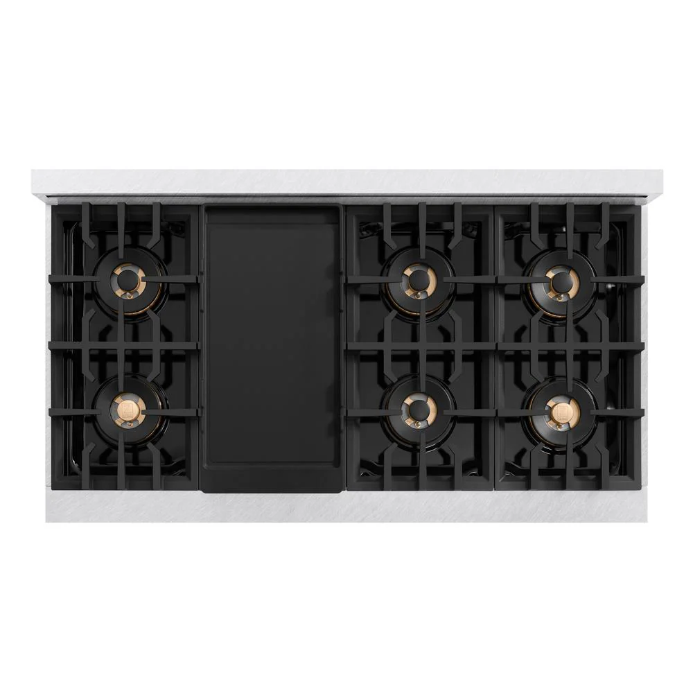 48 In. 6.7 Cu. Ft. Classic Dual Fuel Range With 8 Burner Duopro™ Cooktop And Dual Ovens In Satin Stainless Steel PCDRS48