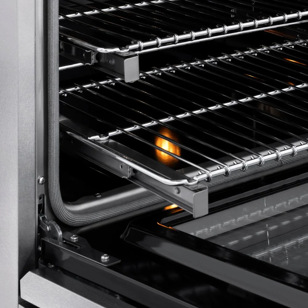 48 In. 6.7 Cu. Ft. Classic Dual Fuel Range With 8 Burner Duopro™ Cooktop And Dual Ovens In Satin Stainless Steel PCDRS48