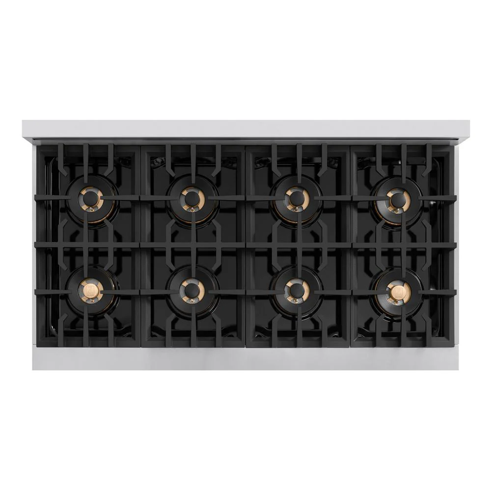 48 In. 6.7 Cu. Ft. Classic Dual Fuel Range With 8 Burner Duopro™ Cooktop And Dual Ovens With White Matte Doors PCDRWM48