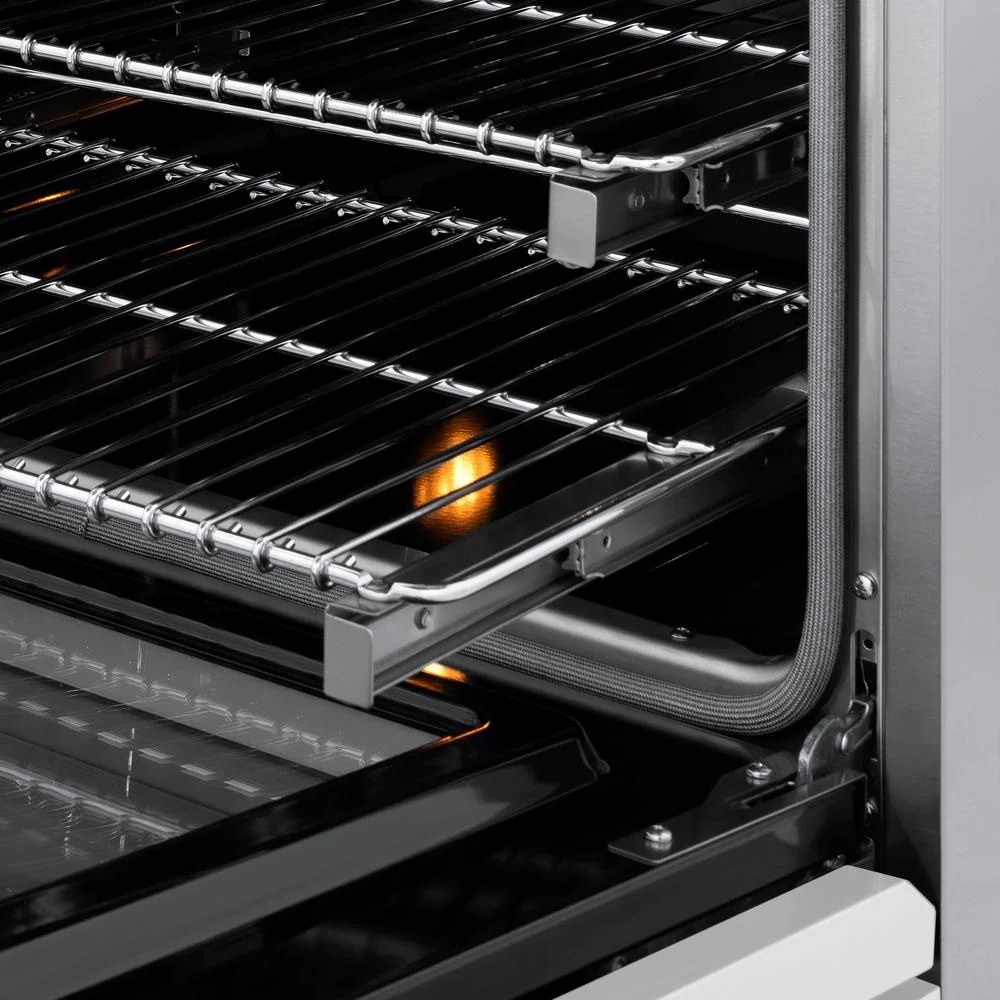 48 In. 6.7 Cu. Ft. Classic Dual Fuel Range With 8 Burner Duopro™ Cooktop And Dual Ovens With White Matte Doors PCDRWM48
