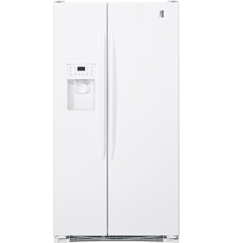 Counter-depth 23.3 Cu. Ft. Side-by-Side Refrigerator PCF23MGWWW