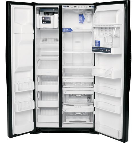 24.6 Cu. Ft. Side-By-Side Refrigerator with Dispenser PCF25PGSBB