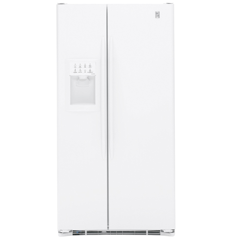 24.6 Cu. Ft. Side-By-Side Refrigerator with Dispenser PCF25PGSWW